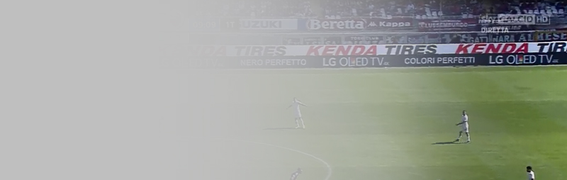 Pubblicità in tv campi di calcio